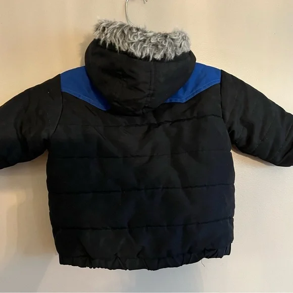 Timberland Kids Black and Blue Jacket - Picture 2 of 3